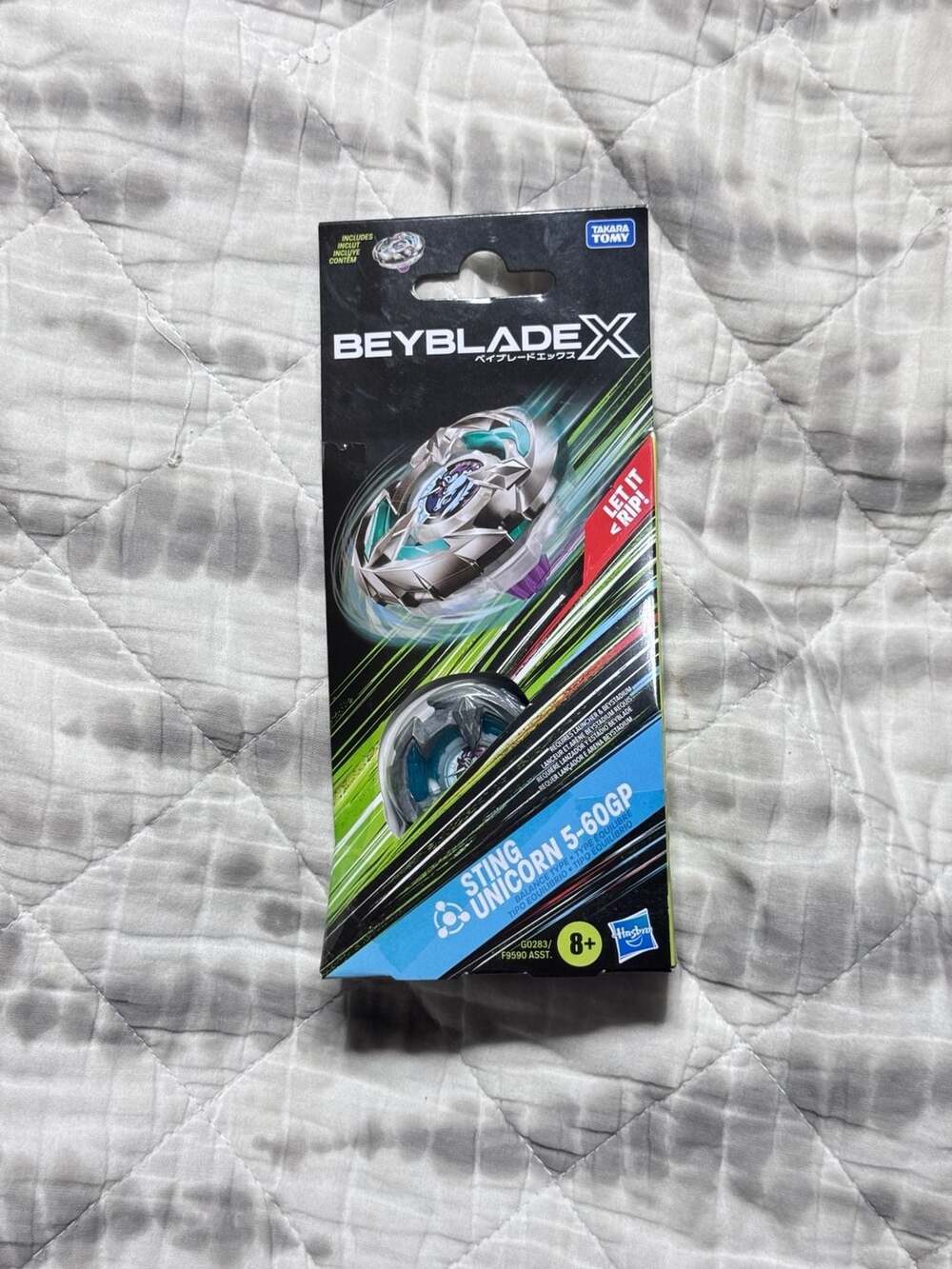 Beyblade X Sting Unicorn 5-60GP Balance Type Booster Pack